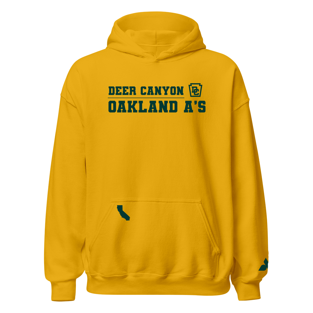 Deer Canyon Oakland A's Hoodie
