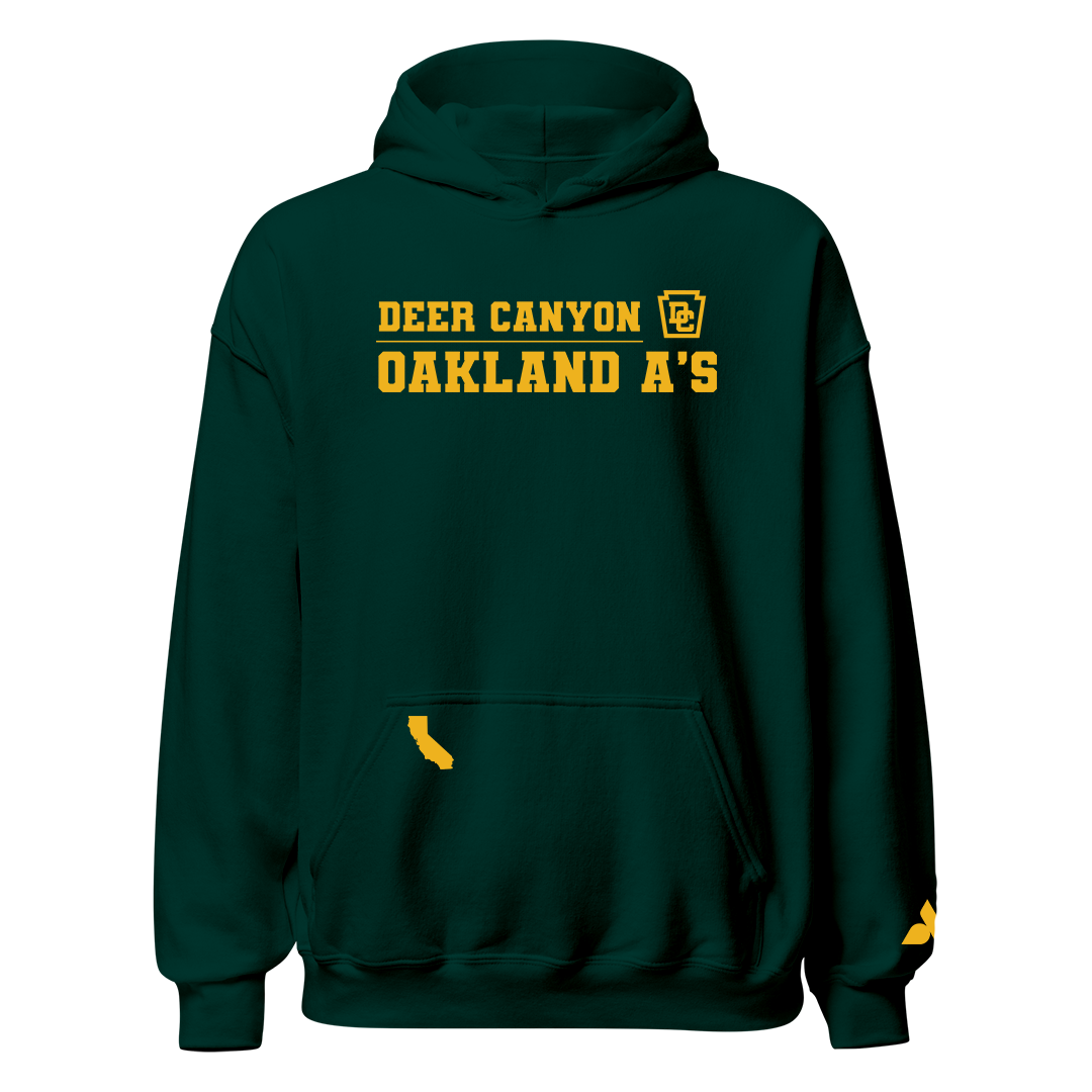 Deer Canyon Oakland A's Hoodie