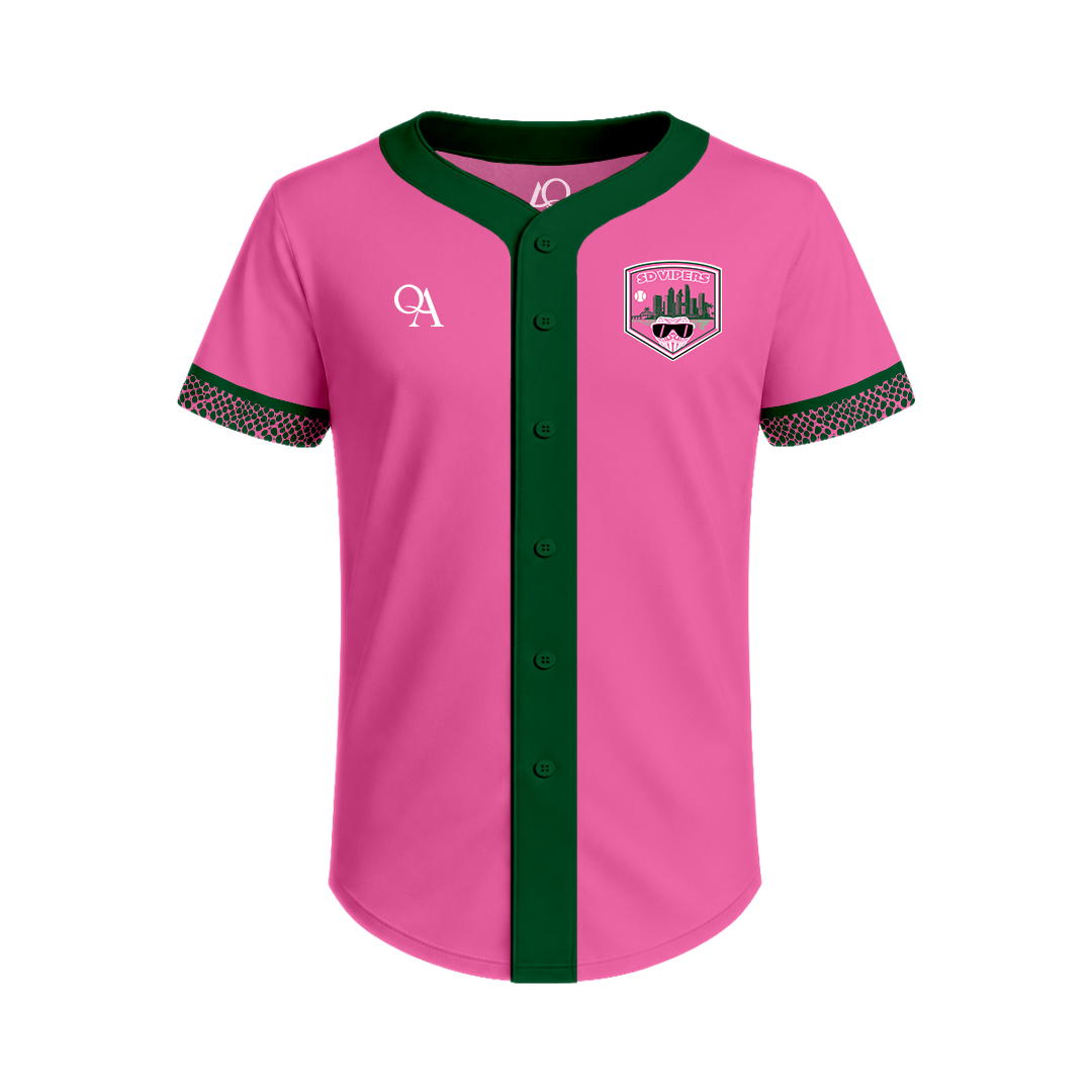 SD Vipers Baseball Jersey
